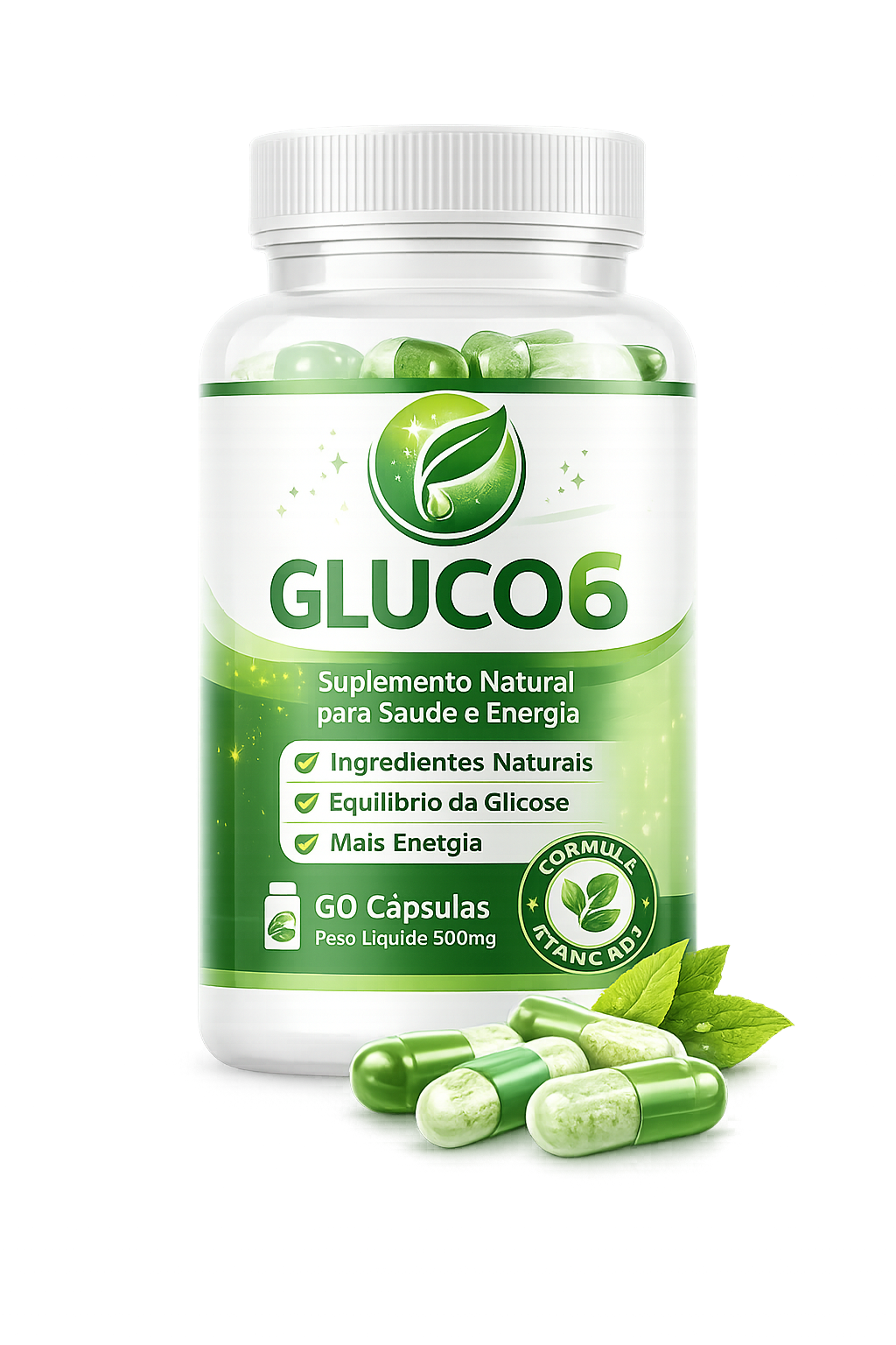 Frasco do GLUCO6
